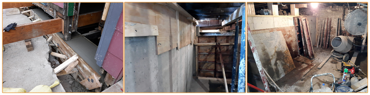 Underpin 2 photos